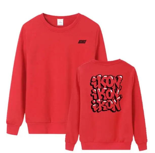 Тонкие толстовки-пуловеры с надписью K-POP для вечевечерние | Женская одежда