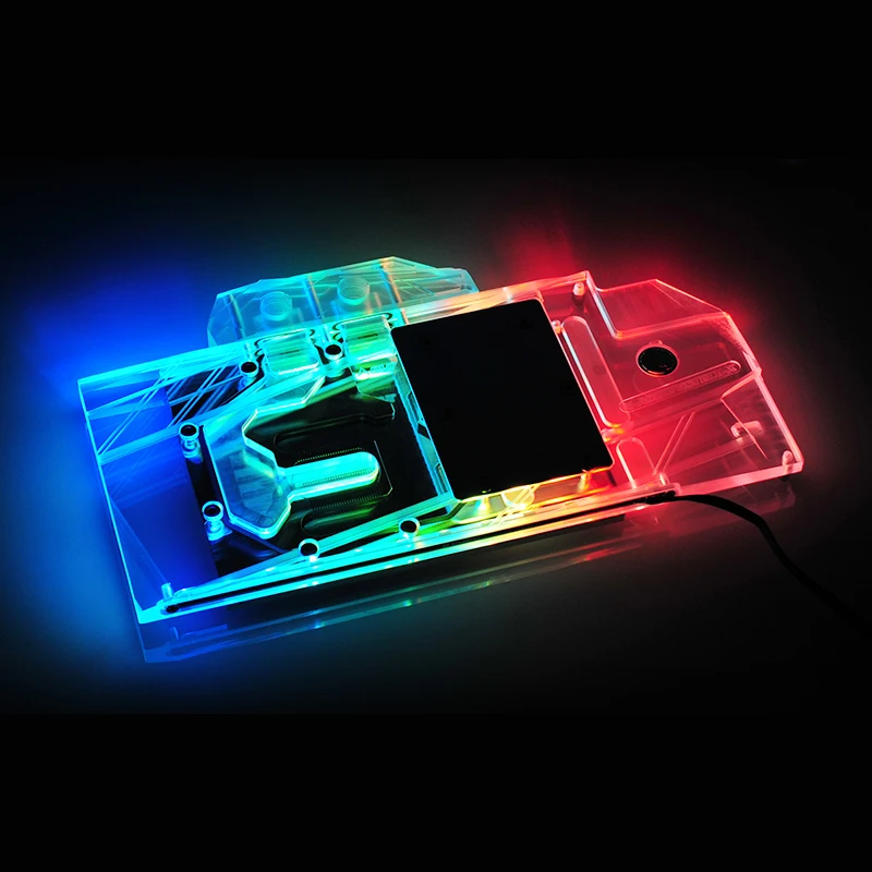 Водяной блок Bykski для ASUS ROG Strix RTX2070 O8G GAMING/ASUS RTX2060 O6G GAMING VGA GPU Cooler N-AS2070 | Компьютеры и