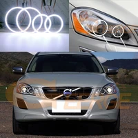 excellent ultra bright cob led angel eyes halo rings for volvo xc60 2008 2009 2010 2011 2012 pre facelift xenon headlight