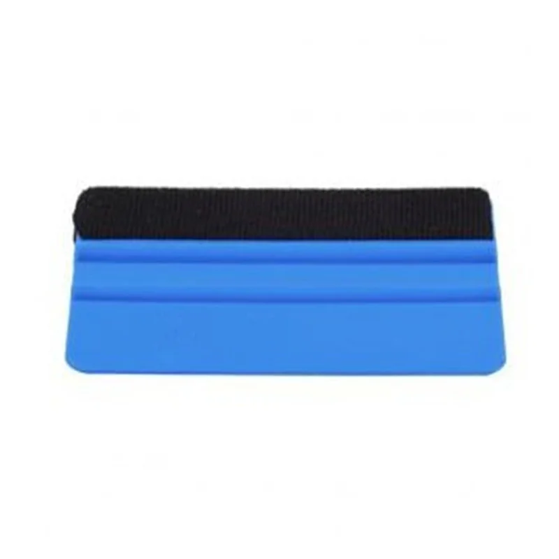 

1 Pcs Blue Car Scraper Automobiles Styling Sticker Scraper Window Tint Tools Scraper with Cloth Auto Detailing Accessories
