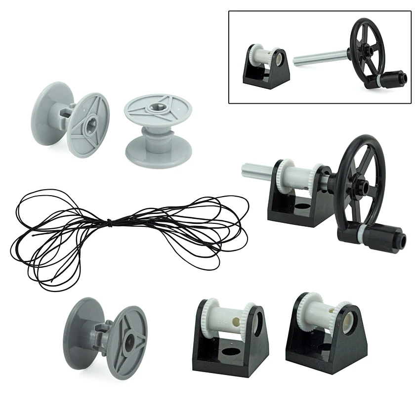 Катушка шнурка сделай сам веревочный 56823 с барабаном 2584 2585