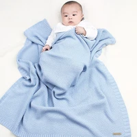 baby blanket knitted newborn swaddle wrap blankets super soft toddler blankets stroller bedding basket quilt child accessory