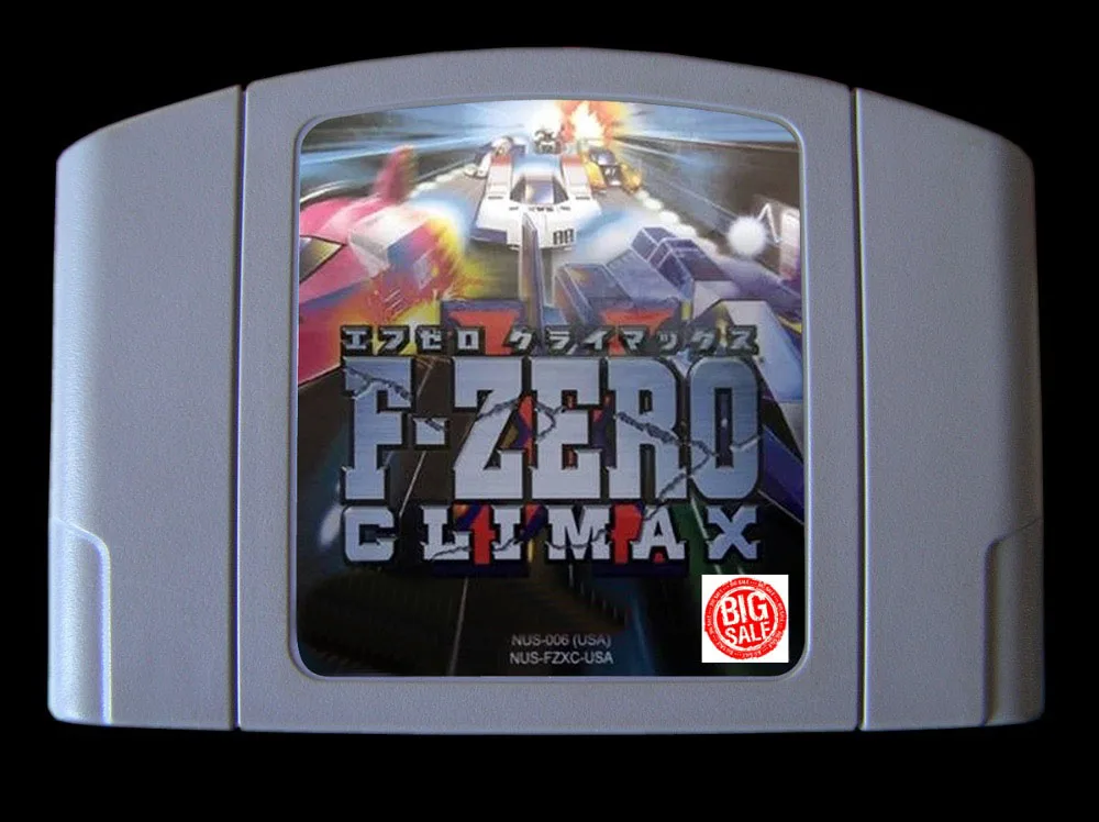 Игра 64 бит* FZero X Climax(английский язык! Версия США