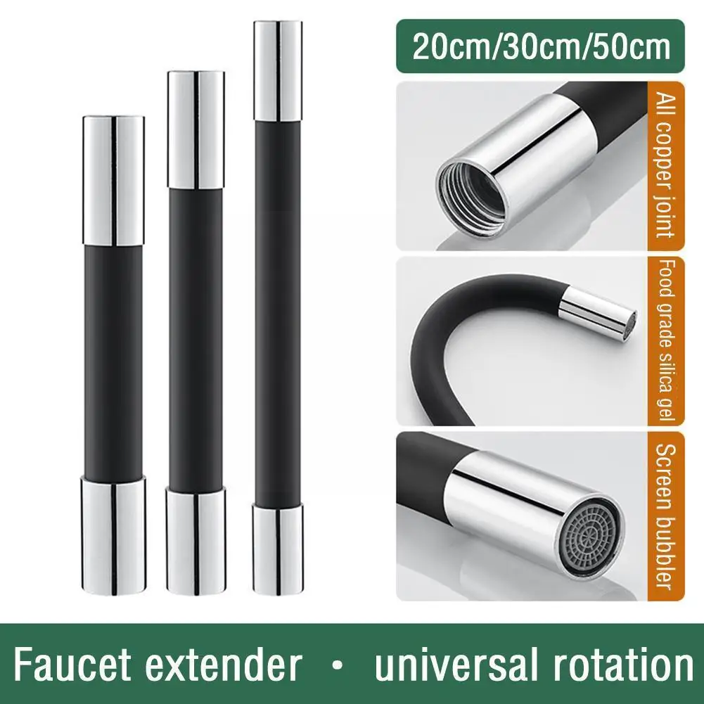 

Удлинитель для смесителя N4M3, Универсальный вращающийся удлинитель для крана, насадка для бассейна