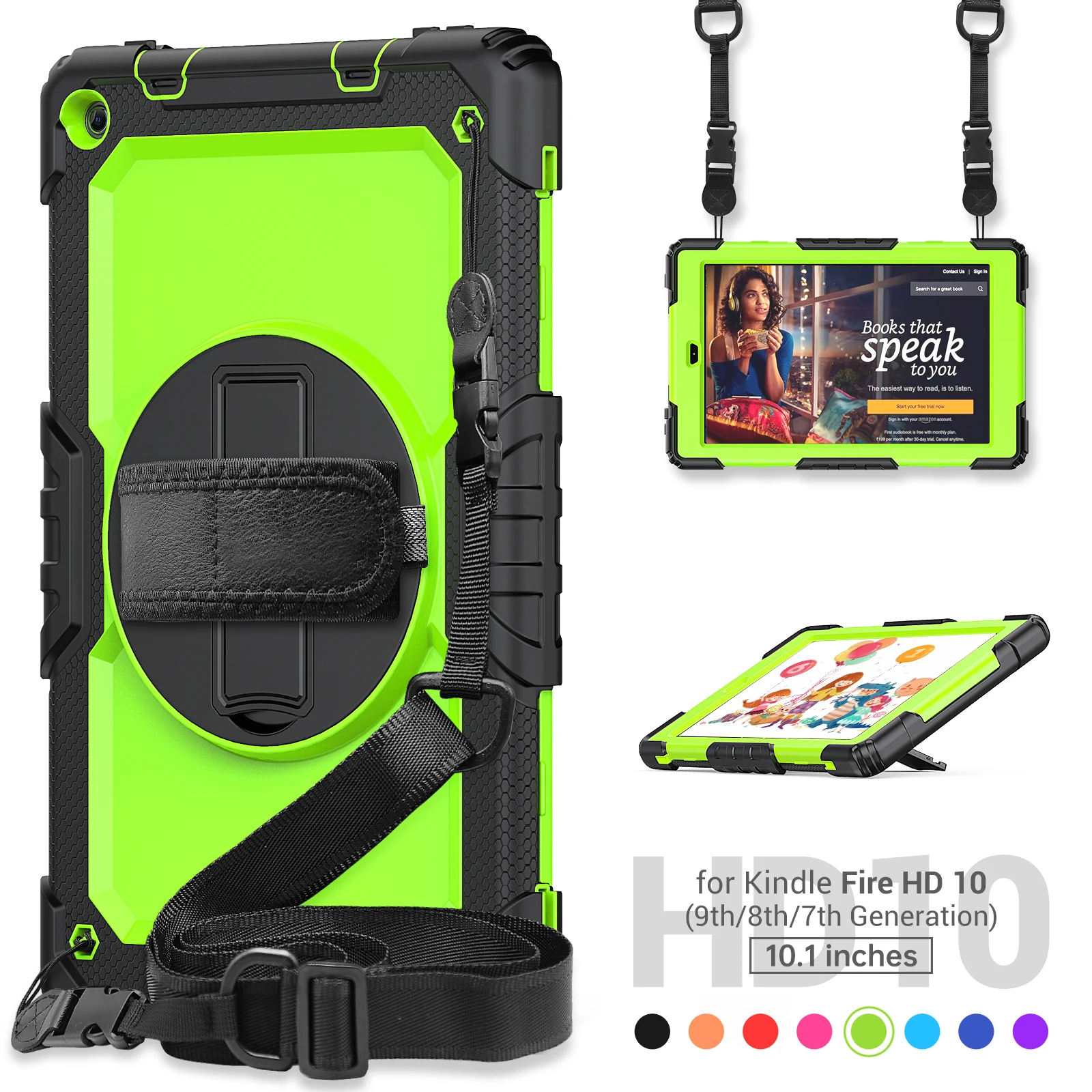 

Чехол для смарт-планшета Kindle Fire HD 10, 10,1 дюйма, 2019 дюйма