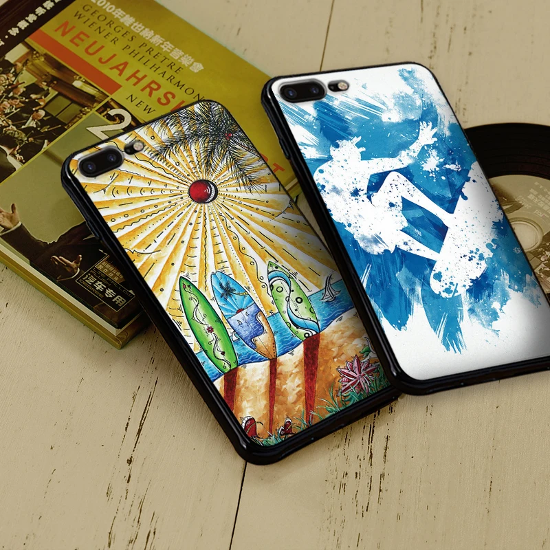 Surf чехол для телефона Xiaomi Mi6 mi9 8 Lite SE макс 3 9E 5X 6X F1 A1 A2 6 Ретро мягкий силиконовый с