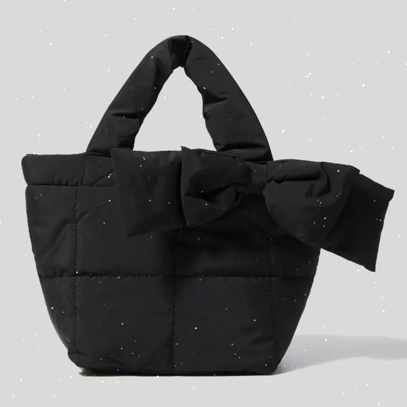 

Autumn Winter Women's Handbags 2021 Large Capacity Shoulder Bag for Female Fashion Crossbody Bag Bowknot Ladies Underarm Pouch
