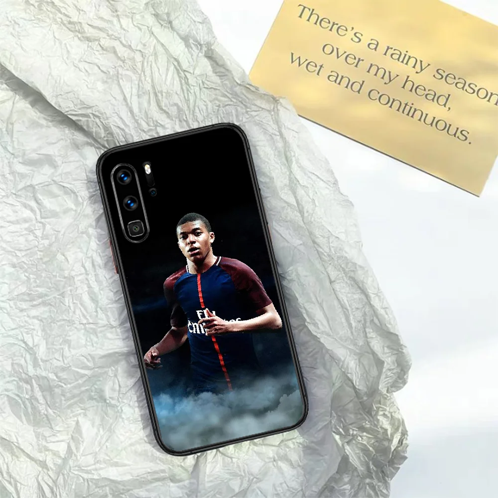 

Kylian Mbapp Football Phone Case For HUAWEI P 9 10 20 30 40 Lite smart Pro Z 2019 Nova 5T 6 7 i black Prime 3D Back Pretty