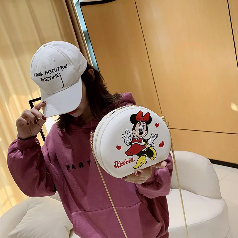 Женская сумка-мессенджер с Микки и Минни Маус модная новинка 2020 сумка на плечо