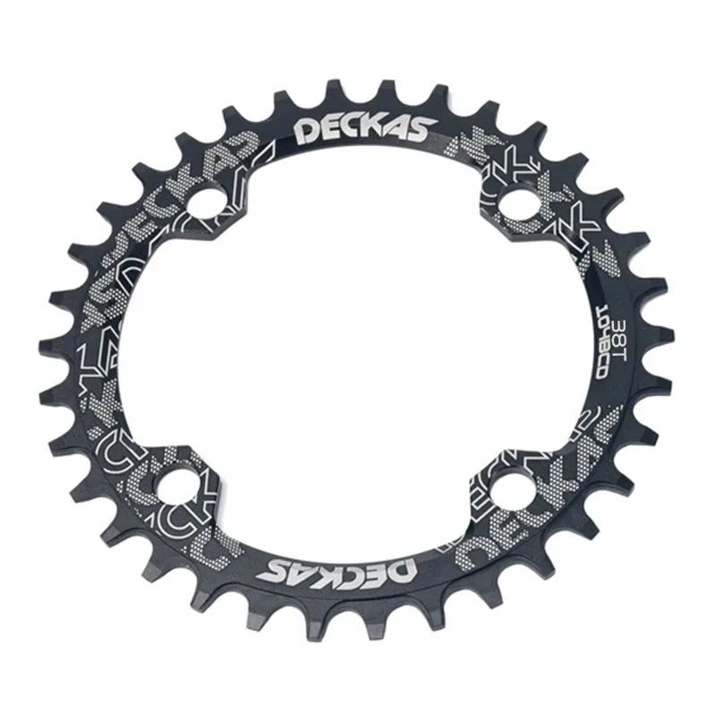 

1pcs BCD 104mm Bicycle Chainwheel MTB Bike Round Oval Narrow Wide Chainring 32/34/36/38T Single Speed Cycling Chain Wheel Ring