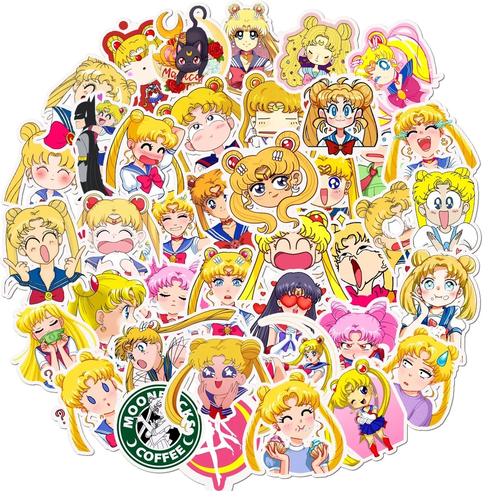 Anime Kakegurui Sticker Cosplay Badge Cartoon Cute Jabami Yumeko Paster Waterproof Graffiti Tags 50 Pcs