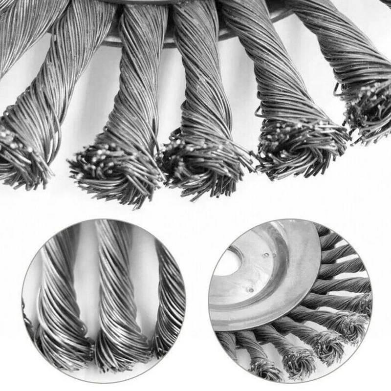 Weed Grass Trimmer Blade Break Proof Wired Round Edge Steel Cutter Machine Accessories For Garden Lawn | Дом и сад