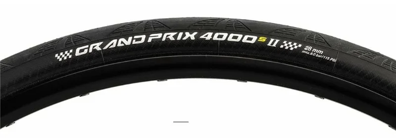 Континентальная оригинальная Grand Prix 4000 S II велосипедная Tire700* 23c/25c/28c Складная шина для дорожного велосипеда Сверхлегкая Складная шина