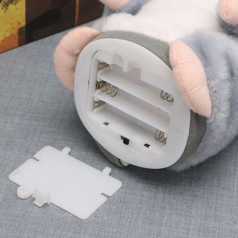 

Plush Interactive Toy Talking Hamster Nodding Mouse Mimicry Repeat Kids Gift