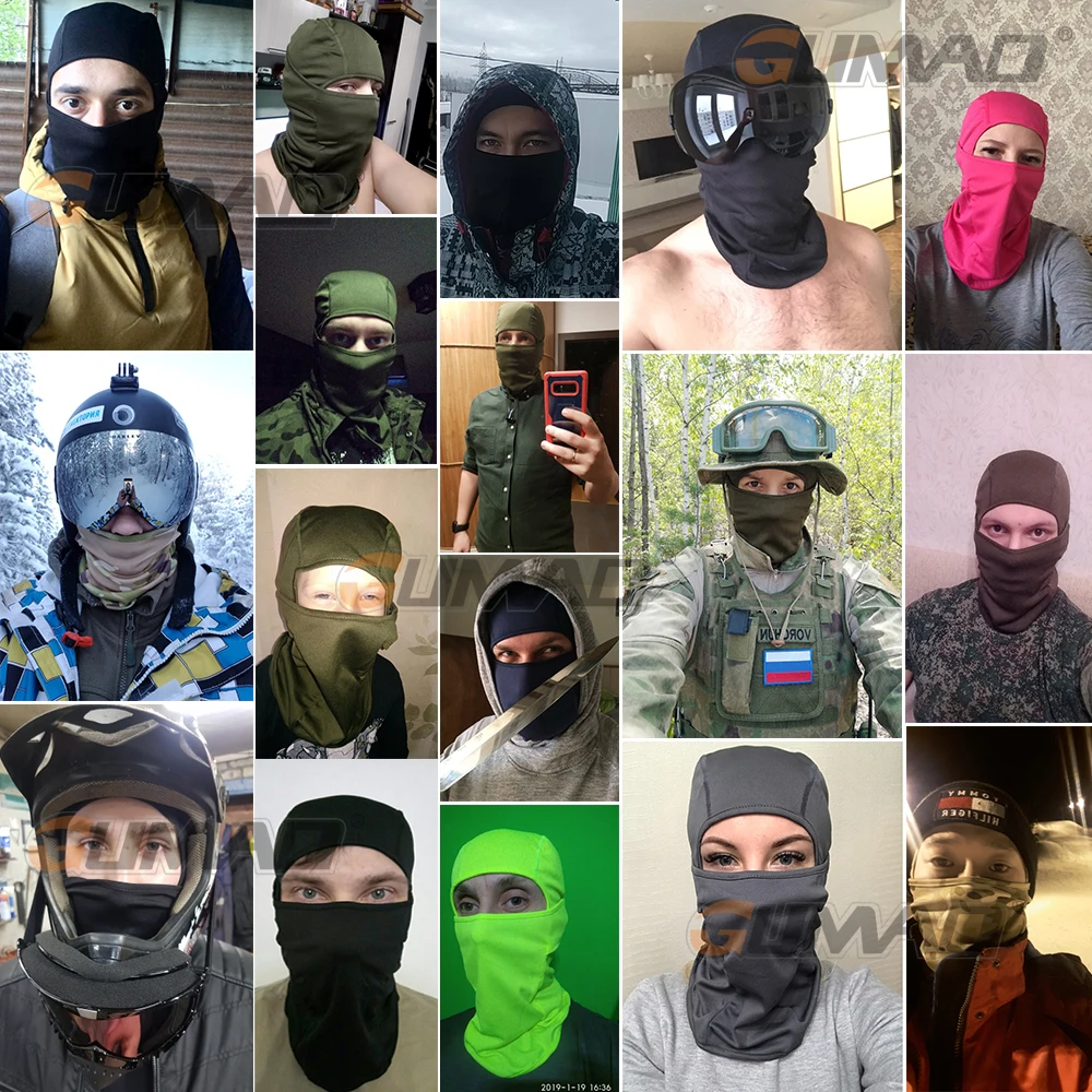 Летняя камуфляжная дышащая тактическая Балаклава маска для лица шарф велосипеда
