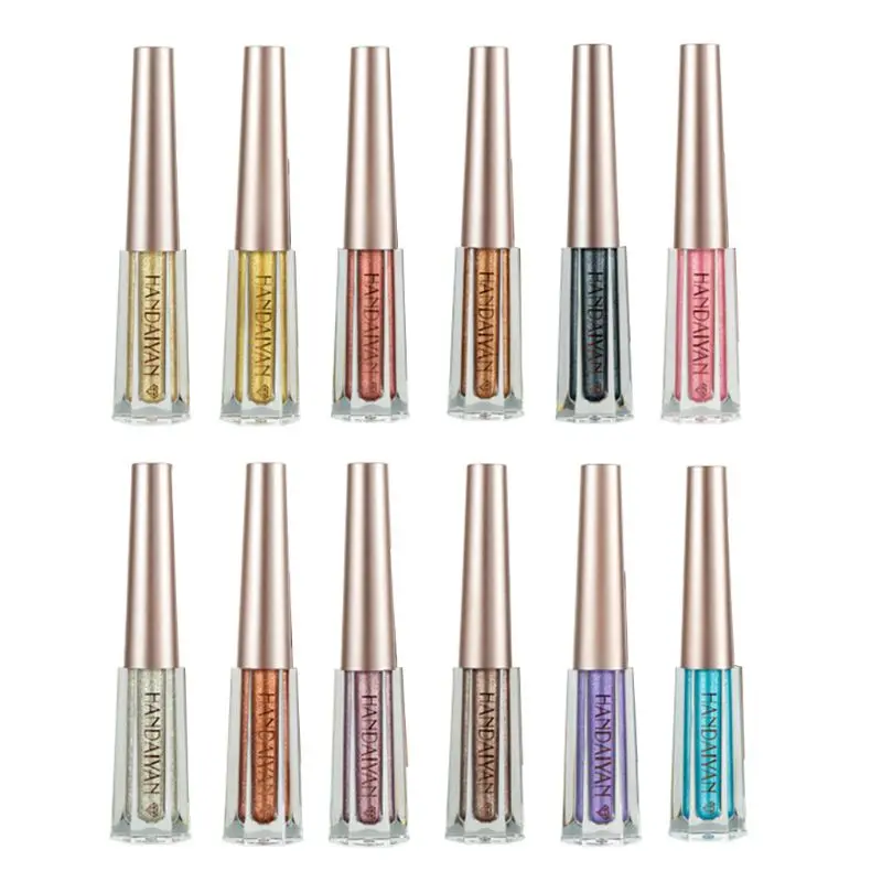 

3ml Glittering Liquid Eyeshadow Long Lasting Not Blooming Make-up Eye Shadow