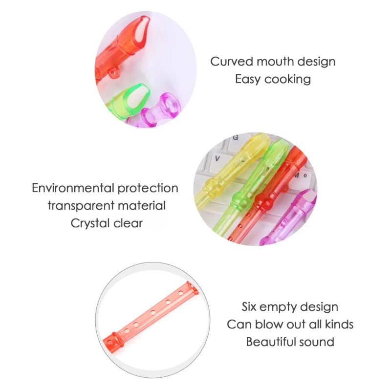 1 шт. прозрачные Музыкальные инструменты для дошкольного обучения|Игрушечные