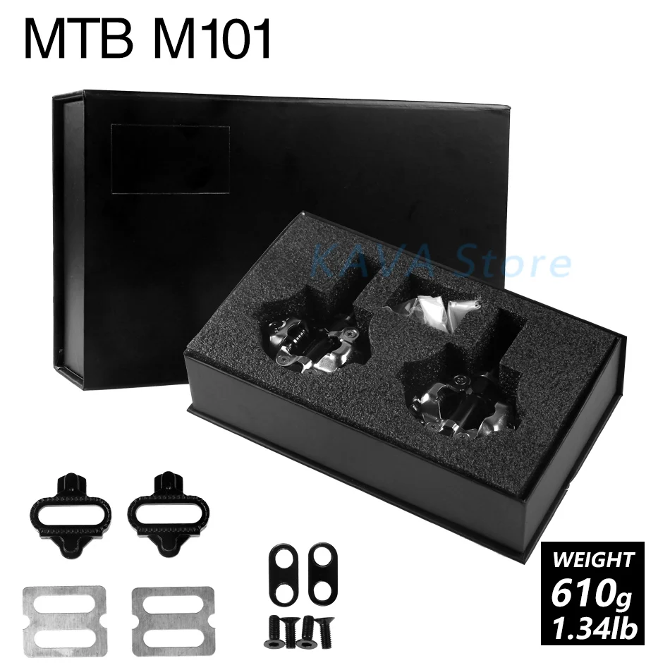 Велосипедная педаль M101 без клипсов с шипами SPD MTB M520 M540 M8000 педали RD2 для дорожного