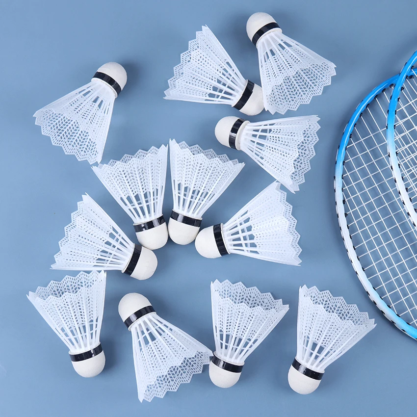 

12PCS Outdoor Supplies Colorful Badminton Balls Portable Badminton Travel Out Products Sport Training Shuttlecocks