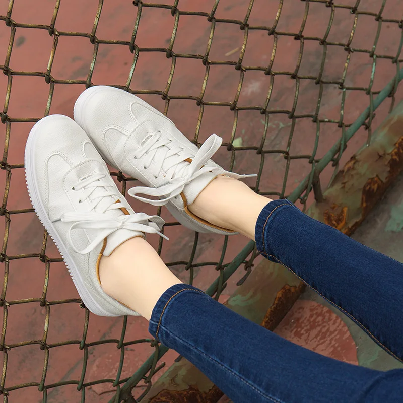 

Shoes Women Sneakers Casual Women Flats Brand Sneakers Female Footwear Thick Sole Height Increasing Shoes