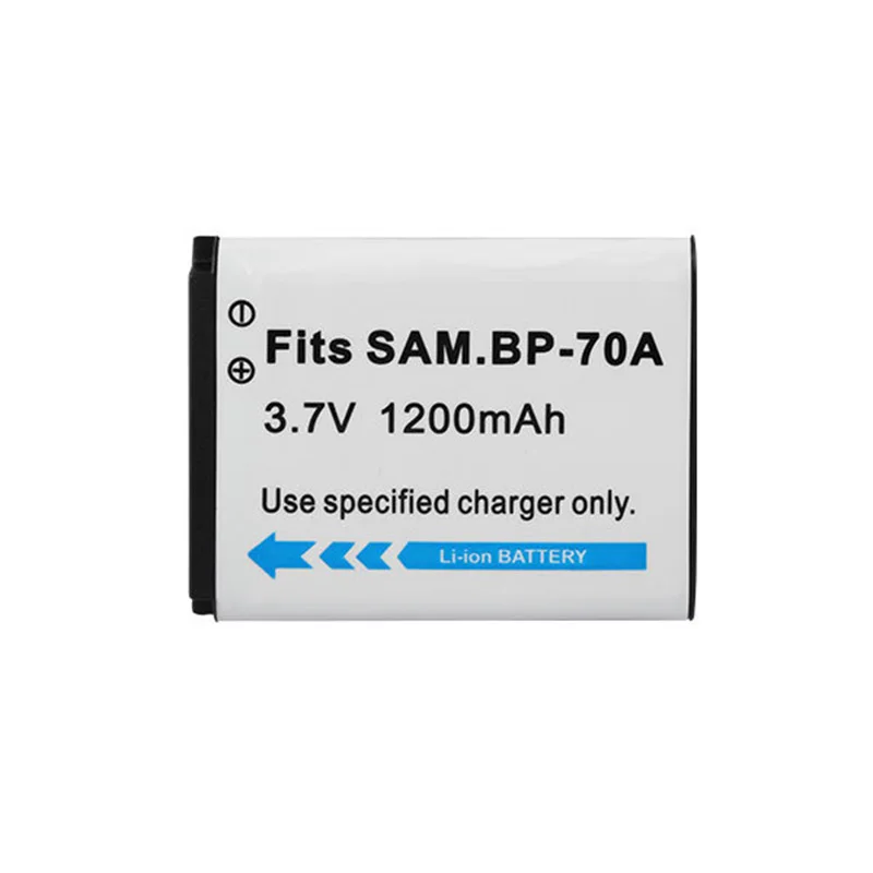 Аккумулятор для камеры SAMSUNG AQ100 DV150F ES65 ES67 ES70 ES71 ES73 ES74 ES75 ES80 MV800 1200 мАч|Цифровые