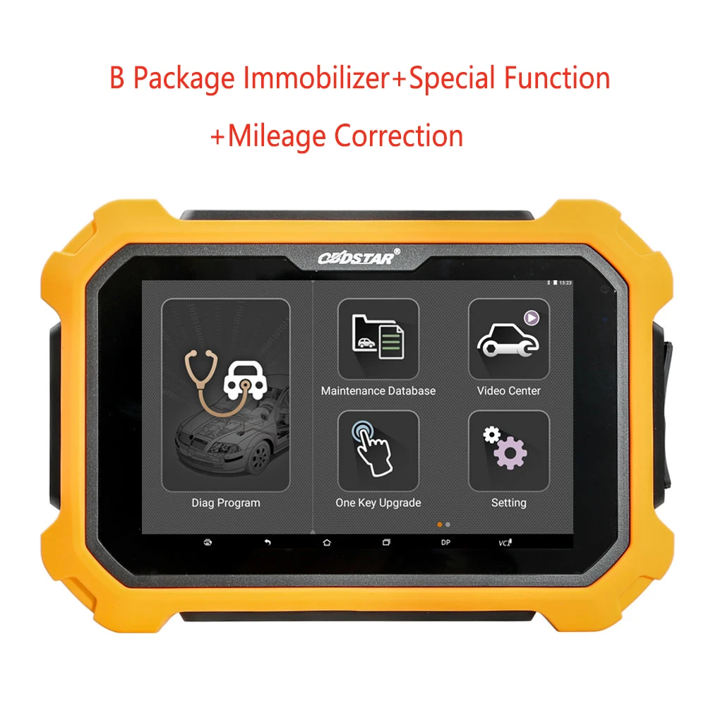 B Package Obdstar X300 DP Plus X300 PAD2 ECU программируемый ключ программатор для Toyota автомобильный диагностический инструмент - Цвет: B Package