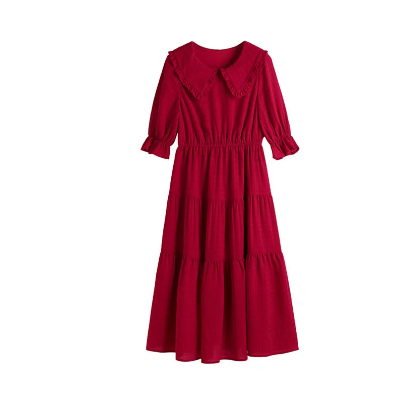 Длинные элегантные платья с высокой талией для беременных летнее платье