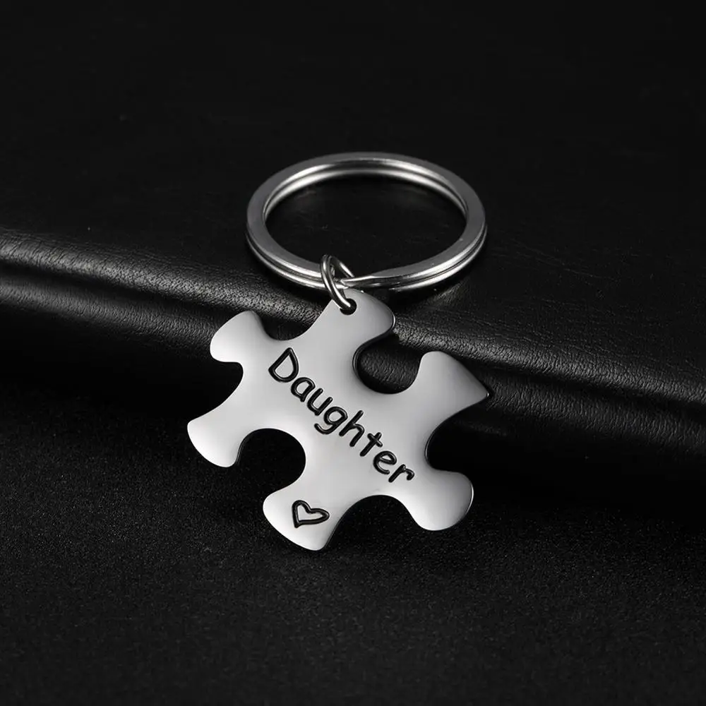 Мое кольцо в форме ключа семья мать отец сестра папа мама 316L нержавеющая сталь