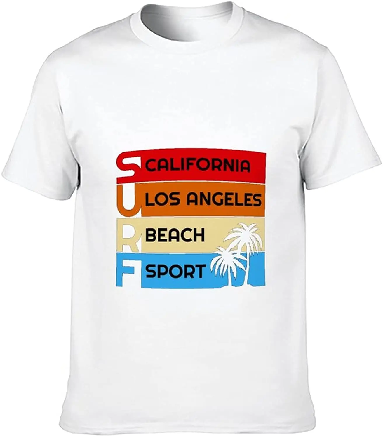 

Men's Standard Fashion Pattern Short Sleeve Round Neck T-Shirt