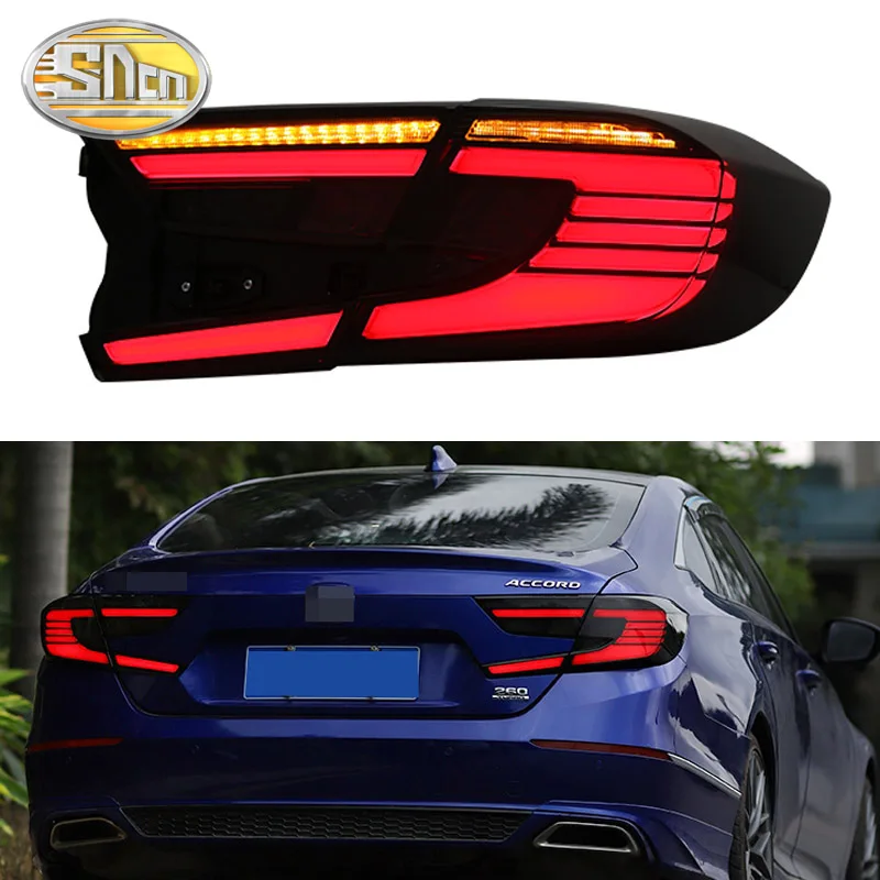 Задняя часть автомобиля светильник светодиодный фонарь для Honda Accord 2018 2020 задний