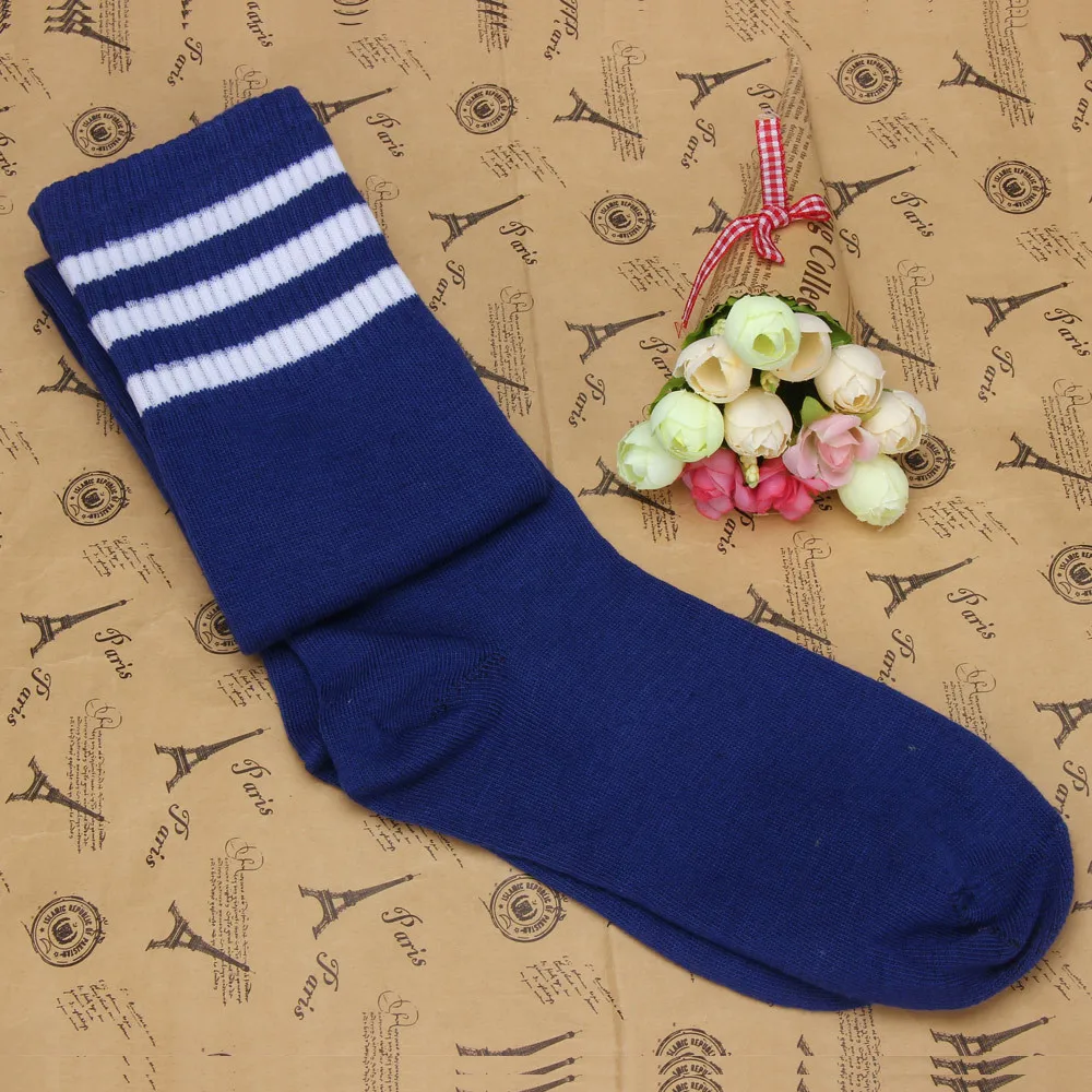 1 пара Гольфы выше колена гольфы носки для фитнеса девочек черные красные в стиле