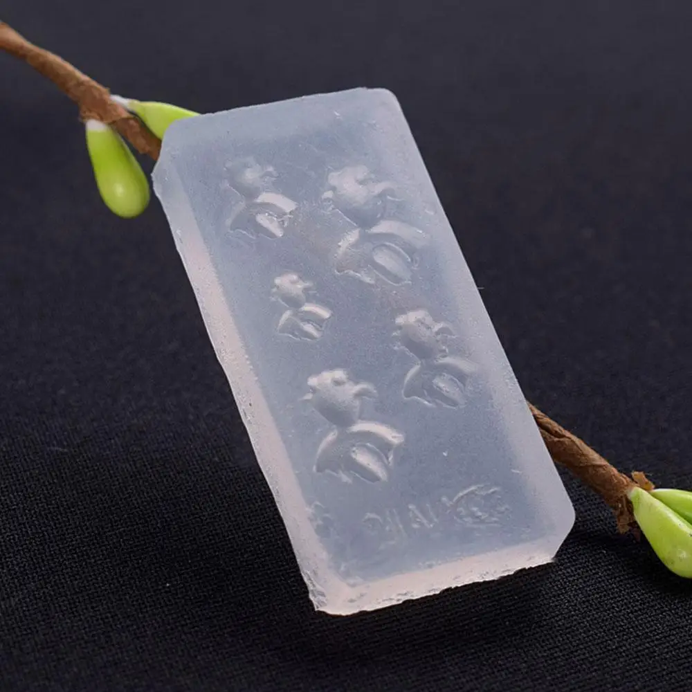 1 шт. 3D силиконовая форма для рыбы эпоксидная смола прозрачные DIY пресс формы