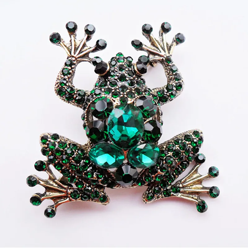 Vintage color enamel bird goldfish insect bee golden cicada brooch clothing hat animal brooches accessories gift | Украшения и