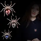 Стразы-паук, модная брошь для мужчин и женщин, броши для костюма, ювелирное изделие, лучший подарок, одежда, булавки, аксессуары