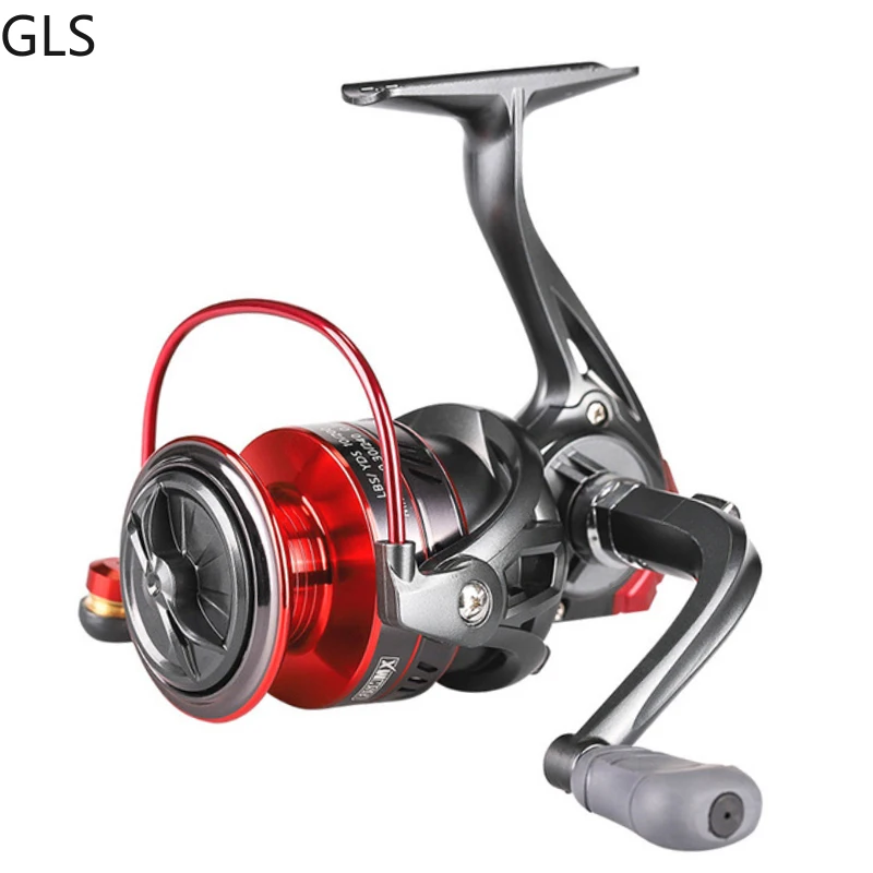 

High Quality MX-2000-7000 Series Durable Metal Spool Spinning Wheel 3+1BB 5.2:1/4.7:1 Saltwater/Freshwater Carp Fishing Coil