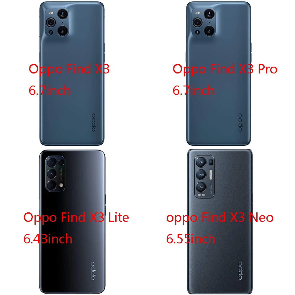 

Case for Oppo Find X3 Lite Find X3 Pro Silicon Transparent Soft Cartoon Case on Find X3 Neo Non Slip Dust Proof Protection Bag