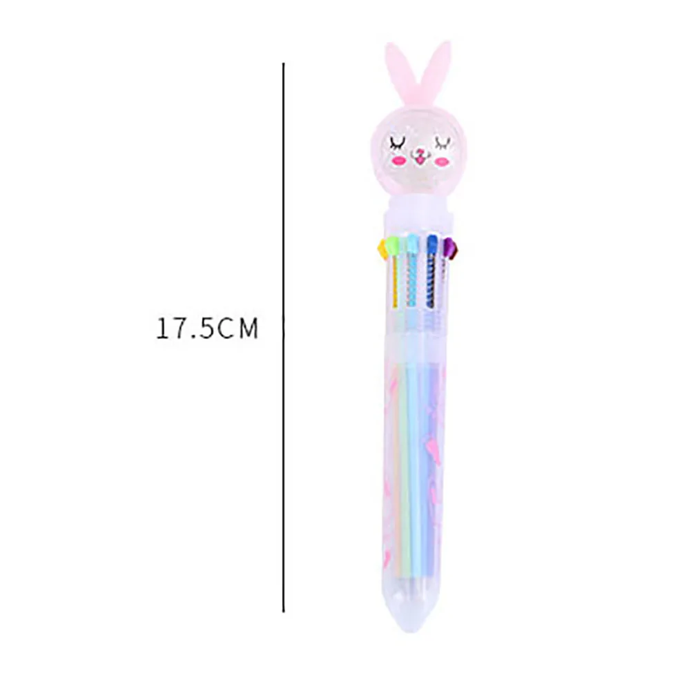 

VODOOL Cute Cartoon Rabbit Ballpoint Pen Kawaii Gel Ball Pens School Supplies Stationery Creative Ink Pen For School Stationery