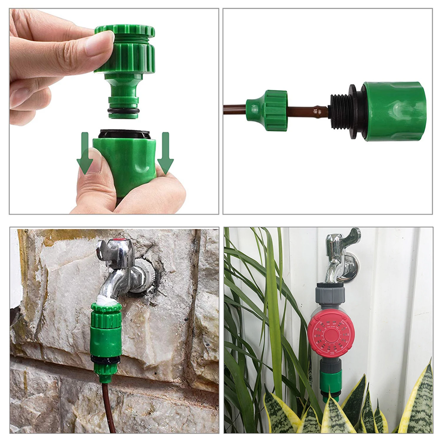 Шаровой клапан с таймером для полива сада автоматический электронный таймер