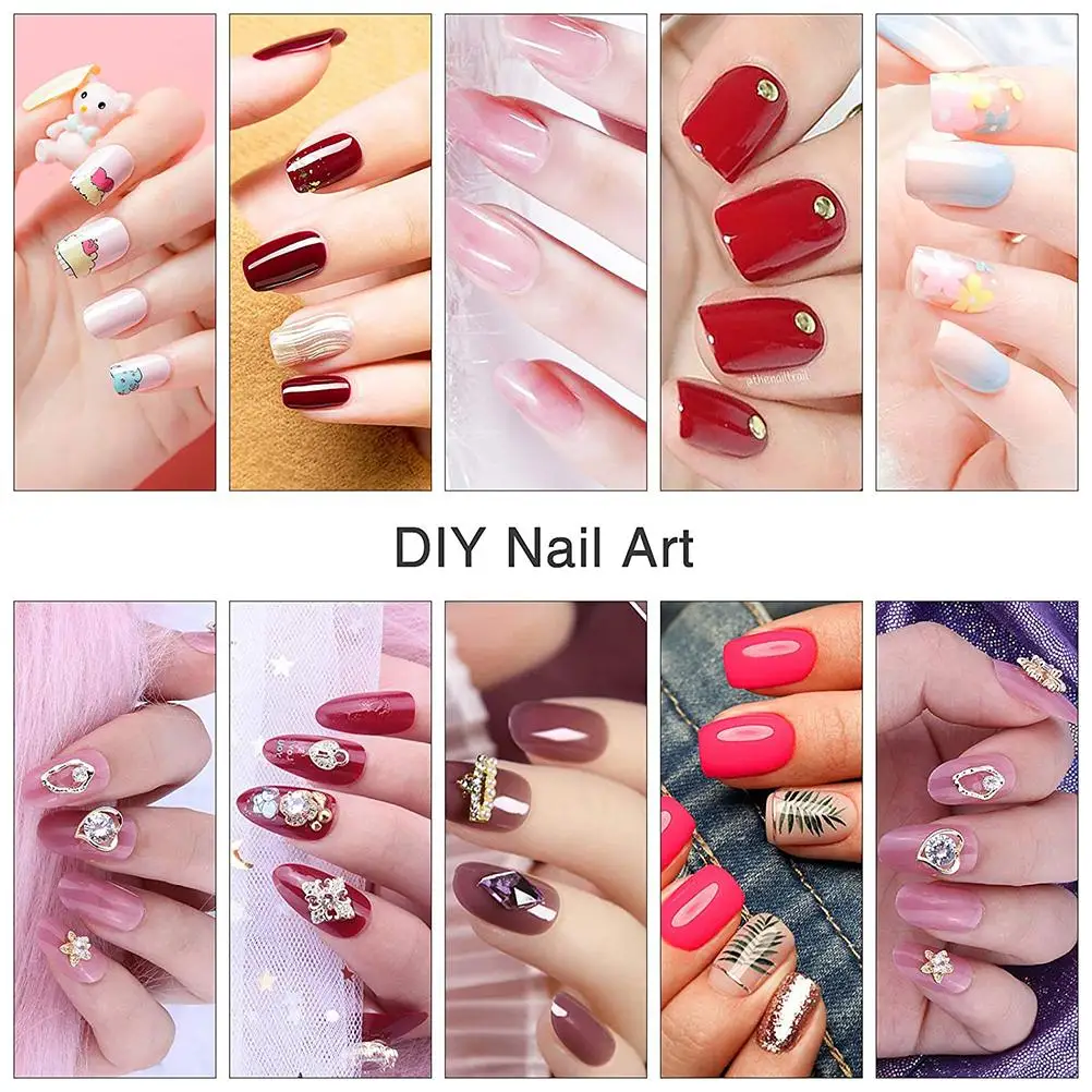 

500pcs/Box Natural Fake Nails Tips Full Coverage French Fake Nails Clippers DIY Nail Art Gel Ultraviolet Manicure Fake Nails