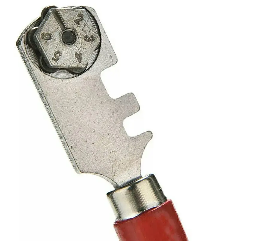 

1pc 130mm Professional Portable Diamond Tipped Glass Tile Cutter Window Craft For Hand Tool Glass Tools