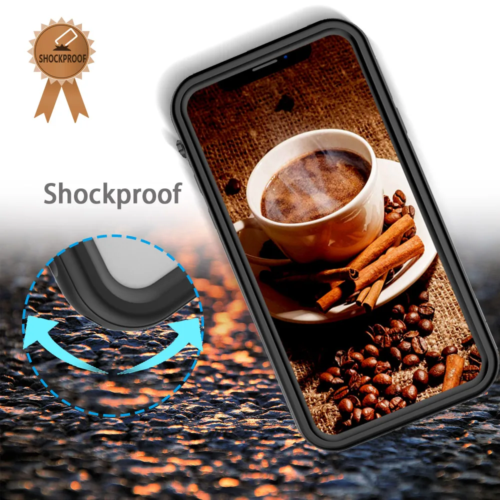 SHELLBOX водонепроницаемый чехол для телефона iPhone XR X XS Max водостойкий купальный 11 Pro