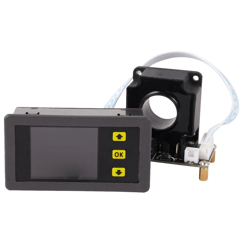 

Digital Multimeter Dc 0-90V 0-100A Voltmeter Ammeter Power Monitor W Hall Sensor Multifunctional Bidirectional Meter