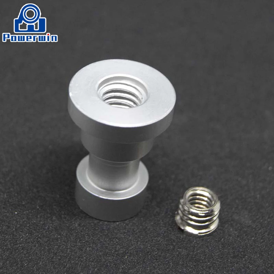 Powerwin световая подставка 1/4 3/8 винтовое крепление адаптер для DSLR камеры штатив