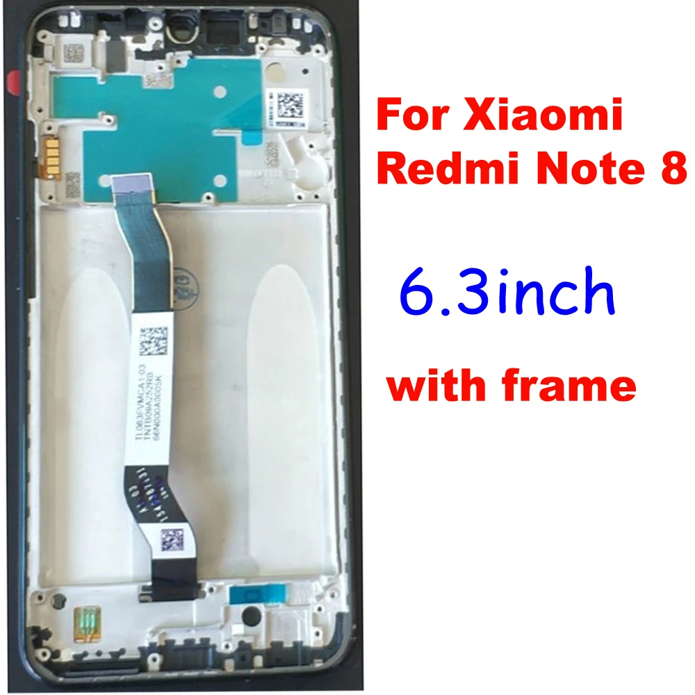 ЖК-дисплей с сенсорной панелью и дигитайзером в сборе для Xiaomi Redmi note 8 Pro |