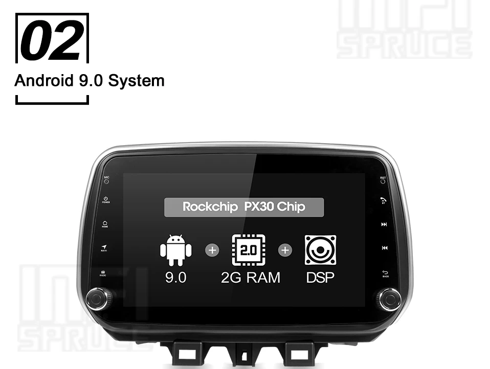 32G DSP Android 9,0 автомобильный dvd для hyundai Tucson/ix35 с Радио Стерео gps навигацией автомобиля стерео видео медиаплеер