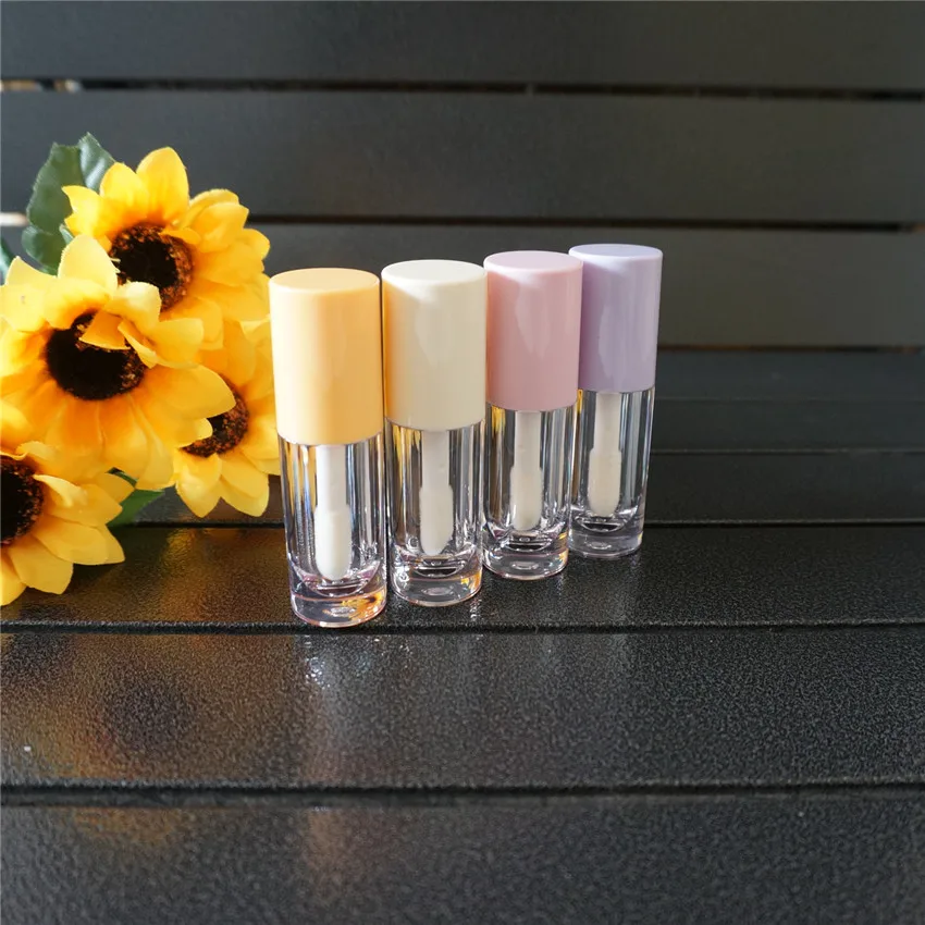 

10/30/50pcs 6.5ml Empty Clear Lip Gloss Tubes Lip Glaze Big Doe Foot Wand Makeup DIY Cosmetic Lipstick Lip Oils Lip Balm Holder