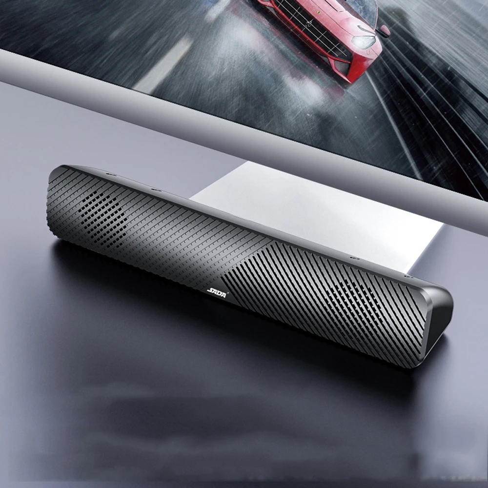 

Мини-динамик для компьютера, Bluetooth/Проводная версия, 4d-стерео, для игр, музыки, фильмов, настольных ПК, активный USB-сабвуфер