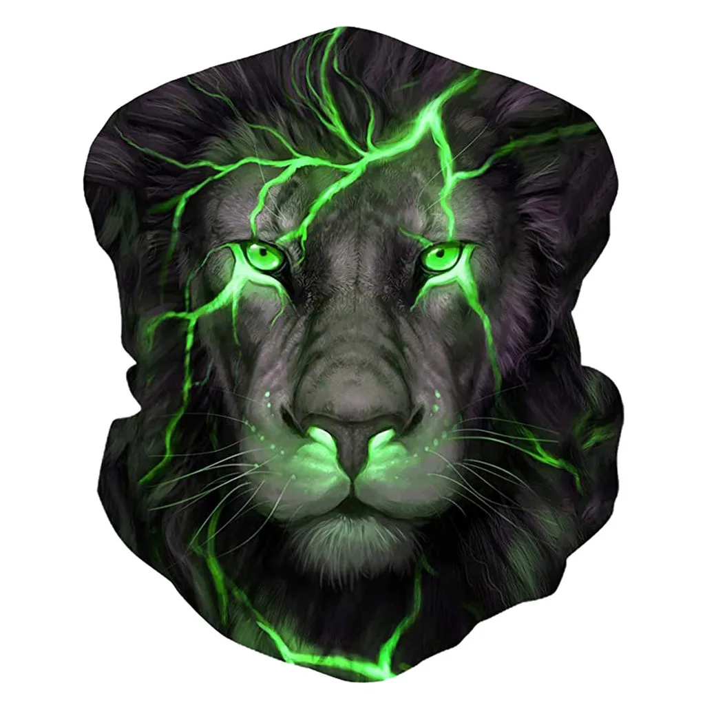 Бесшовные 3d банданы с черепами для езды на велосипеде рыбалки катания лыжах и