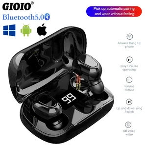 tws mini l21 pro headphones wireless sports earbuds waterproof stereo surround sound works on all smartphones bluetooth earphone free global shipping