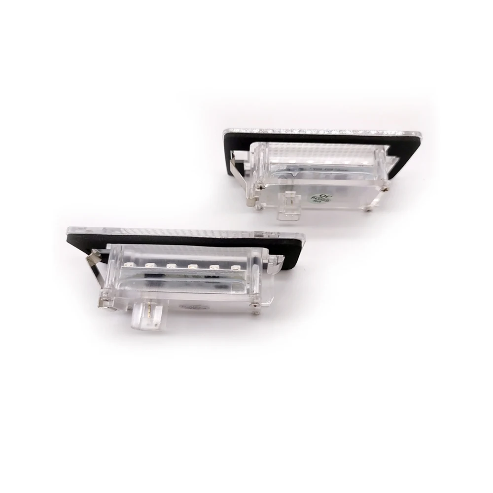 2 шт. для Audi A1 A4 A5 A6 A7 Q5 RS5 TTS VW Golf Passat Seat Skoda Белый светодиодный номерной знак